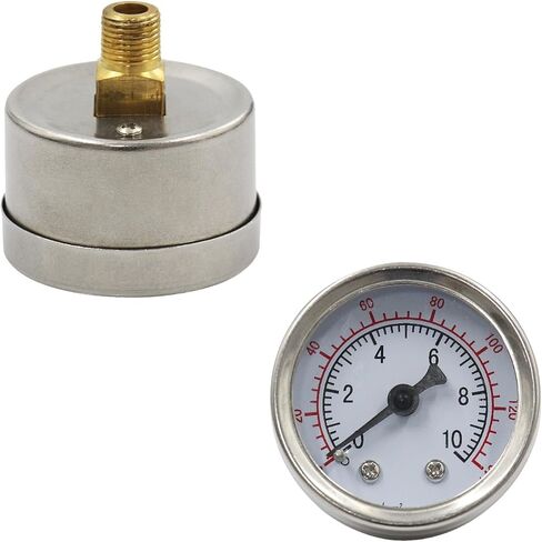 مجموعة خط تغذية الوقود من سبائك الألومنيوم من Goldzhi مع مقياس الضغط لسلسلة Holley 4150 7/8"-20 خيط in Kuwait