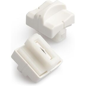 Firbon 2Pcs Refill Blades for A4 A5 Paper Cutter, Spring-Loaded Safeguard Design Replacement Blade for Paper Trimmers (White)