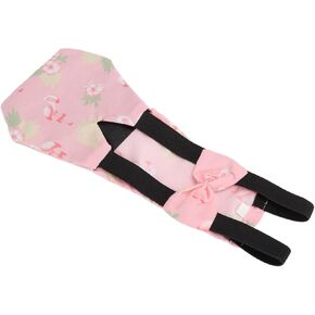Pet Chicken Diapers, Breathable Poultry Poop Pocket Diaper for Goose Duck ChickenFlamingo S (M)