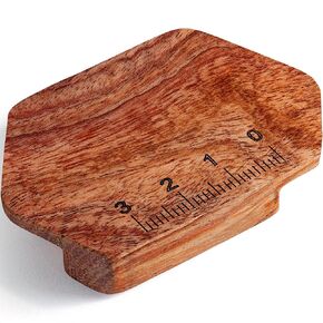Savina Seam Guide for Sewing Machines, Hardwood & Sewing Magnet Allowance, Sewers Tool to Straighten Sewing Line, Seam Lead Ruler for Craftsmen, Tool for Sewing (1Pcs)