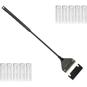 Algae Scraper for Glass Aquarium,Aquarium Razor Scraper with 10 Replaceable Blades,Aquarium Cleaning Tools.