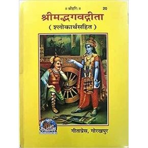 Shrimad Bhagwat Geeta Book Kitaab Katha Holy Book Pack of 1