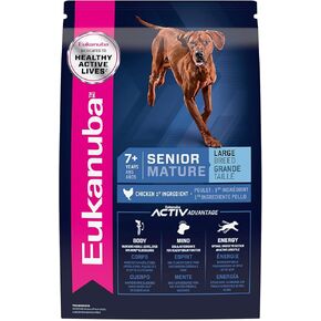 Eukanuba Senior Large Breed Dry Dog Food, 30 lb