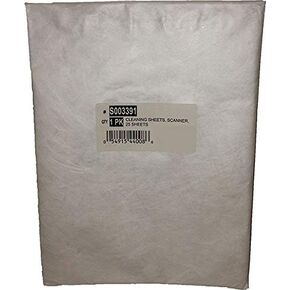 S003391 169-0783 CLEANING SHEETS (25 PACK) FOR BELL+HOWELL DOCUMENT SCANNERS