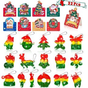 Kids Easter Basket Stuffers,12 Pcs Easter Fidget Toys for Easter Egg Fillers,Bulk Sensory Keychain Set,Easter Egg Hunt,Party Favors,Goodie Bag Stuffers,Classroom Prize for Toddler Boy Girls Teens in Kuwait