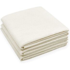 HAND U JOURNEY 3 Pieces 19.6 x 19.6 Inch (50x50 cm) Pita Cloth Cotton Linen Cloth for 2.2mm Punch Needle