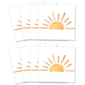 100pcs Boho Sun Birthday Paper Napkins First Trip Around The Sun Birthday Decorations Boho Sun Party Napkins Boho Hippie Sunshine Boho Sun Baby Shower Party Supplies Decorations