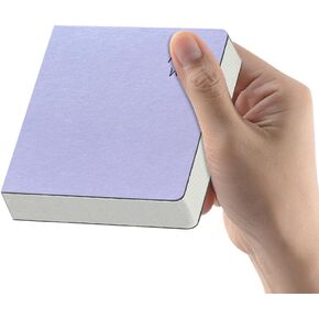 Square 3.9X3.9 300gsm Portable Watercolor Paper Pad Journal 60pgs (30 Sheets Front Back 2 Textures) Travel Size for Calligrapher Watercolor Sketch Book Water Color Paper Notebook Coffee