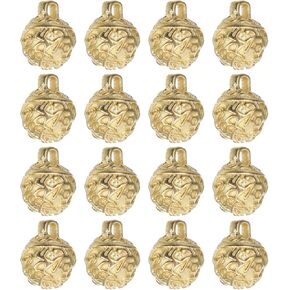 LIFKOME 12pcs Mini Bells Antique Jewelry Tiny Bells for Jewelry Making Jewelry Making Bell Jewelry Making Charms Small Bells Bell Charms for Jewelry Making Bracelet Key Chain Brass