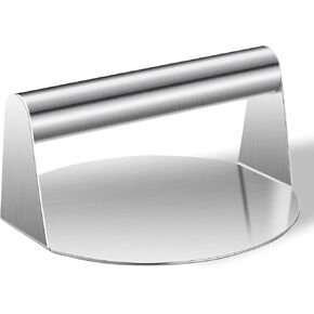 Zonon Block Printing Baren for Printmaking Stainless Steel Hand Printing Tools Ergonomic Comfortable Handle and Smooth Varnished Bottom Baren, Ideal for Block Printing Linocut Crafting Scrapbooking