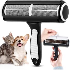 Pet Hair Remover for Couch - Reusable Lint Roller - Essential Pet Supplies Dog Products Pet Products, Dog Hair Remover for Couch, Cat and Dog Hair Remover for Car (1-Pcs)