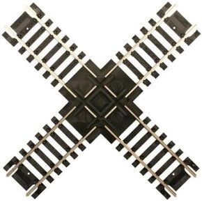 HO Code 100 90 Degree Custom Crossing