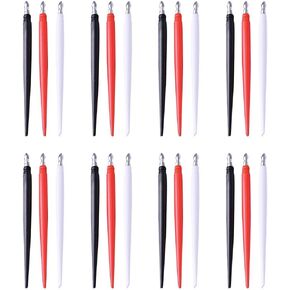 MAGICLULU 24pcs Scratch Pen DIY Tools Scratch Painting Pens Scratch Painting Tool Scratchboard Art Tool Scratch Sketch Art Sticks Pen Kits Scratching Art Tool Metal Head Scraper Plastic