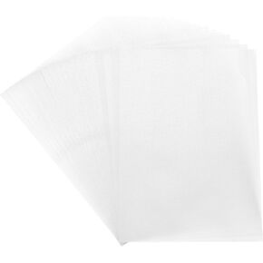 MECCANIXITY Colored Vellum Paper, 20 Sheet Deep Blue Transparency 8.3" x 5.9" Printable Vellum Paper, Translucent Vellum Sheets for Printing Wedding Invitations Ink Jet Laser Printer