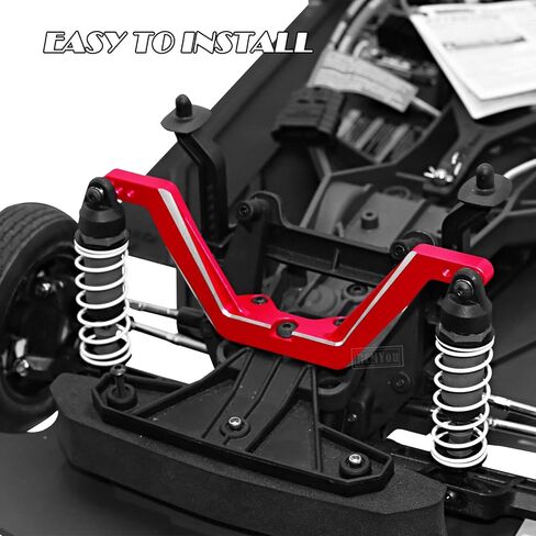 RC Aluminum Front Shock Vertical Relocator Upgrades Part for 1/10 Drag Slash 1967 Chevrolet C10 Slash 2wd lcg,Front Shock Vertical Relocator Hops up,Titanium in Saudi Arabia