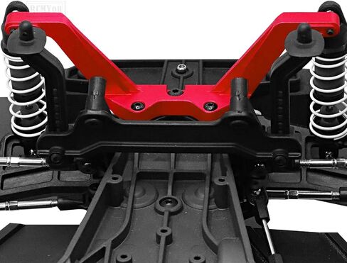 RC Aluminum Front Shock Vertical Relocator Upgrades Part for 1/10 Drag Slash 1967 Chevrolet C10 Slash 2wd lcg,Front Shock Vertical Relocator Hops up,Titanium in Saudi Arabia