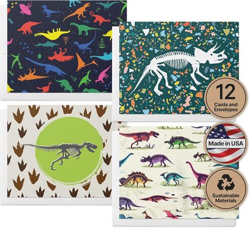Twigs Paper - Assorted Ocean-Themed Greeting Cards - Stationery Cards with Envelopes - Thank You Card - Blank Note Cards - Greeting Cards for All Occasions - Made in USA (5.5 x 4.25, Set of 12) in Kuwait