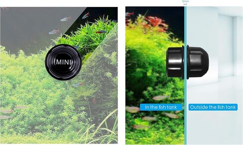 Carefree Fish Mini Algae Scrapers Super Magnetic Cleaner Small Fish Tank Glass and Acrylic Aquarium Magenet Brush（3 Models） in Saudi Arabia