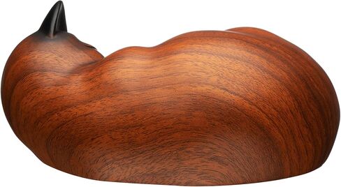 Pet Urns,Sleeping Resin Cremation Cat Urn, Cat Urns for Ashes, Small Animal Urn,Small Pet Urns (Black Walnut) in Kuwait