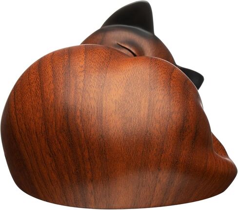Pet Urns,Sleeping Resin Cremation Cat Urn, Cat Urns for Ashes, Small Animal Urn,Small Pet Urns (Black Walnut) in Kuwait