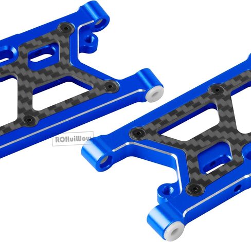 RC Rear Suspension Arms Upgrades Part for 1/8 Kraton (V4&V5)/Outcast/Notorious/Talion 6S BLX,1/7 Fireteam/Big Rock 6S BLX,Alloy Aluminium Rear Suspension Arms A Arms,2pcs,Navy Blue in Saudi Arabia