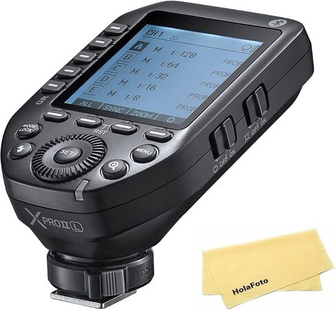 GODOX XProII-N TTL Wireless Flash Trigger for Nikon Cameras,2.4G 1/8000s HSS,Built-in Bluetooth for Smartphone APP Control,TTL Convert-Manual TCM Function,Quick Release Lock Hotshoe,Large LCD Screen in Saudi Arabia