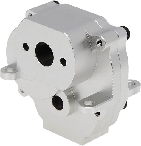 MEUS RACING TRX4M Transmission Case Gearbox Housing for Traxxas TRX4M Defender/Bronco/K10/F150 1/18 RC Crawler Upgrades Parts, Silver in Saudi Arabia