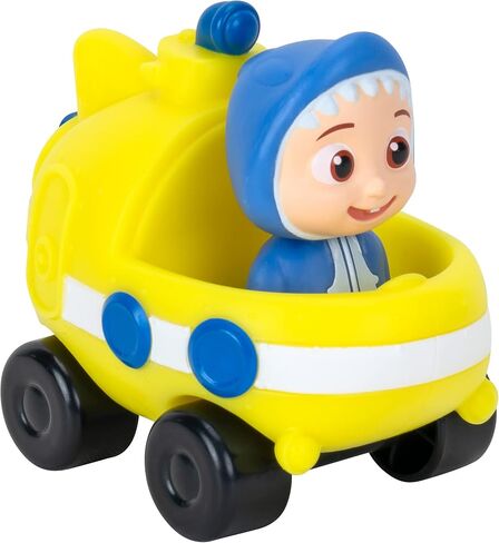 CoComelon Plane Mini Vehicle - Features Tomtom Wearing Aviator Glasses - Mini Toy Vehicles - Fun, Engaging Toy for Toddlers - More to Collect in Kuwait