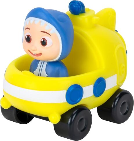 CoComelon Plane Mini Vehicle - Features Tomtom Wearing Aviator Glasses - Mini Toy Vehicles - Fun, Engaging Toy for Toddlers - More to Collect in Kuwait