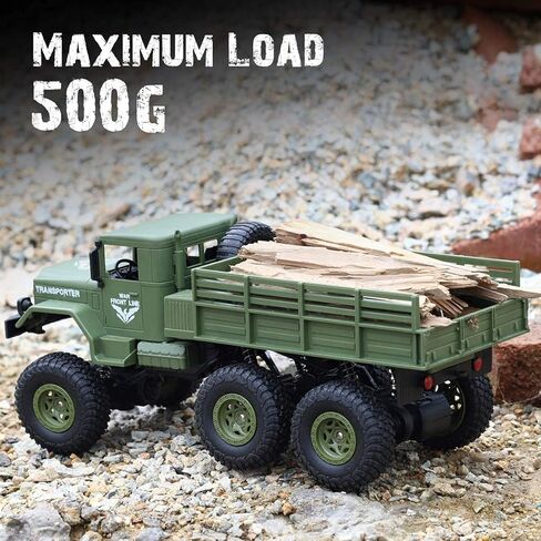OBEST Military Truck 2.4Ghz Off-Road Remote Control Car RC 4WD Truck for ATVs, Children's Day Ideal Gift for Boys (Green) in Saudi Arabia