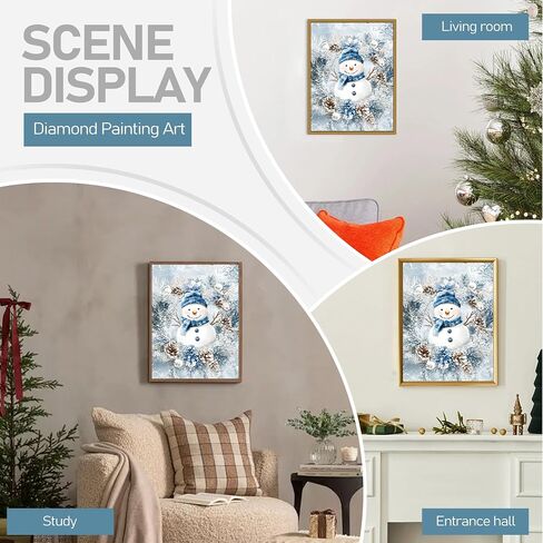JOASURA Flowers Diamond Painting Kits for Adults,DIY Diamond Art Painting Round Full Drill 12x16in,5D Diamond Dots Art for Beginning Home Wall Decor in Saudi Arabia