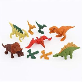 Iwako erasers Dinosaur T Rex 9 pieces set