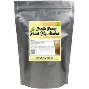 Josh's Frogs The Best HYDEI Fruit Fly Food Media (3 lbs/2.7 Quarts - Makes 20 Fruit Fly Cultures)
