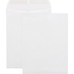 9 X 12-inch Catalog White Envelopes - 50 Per Pack