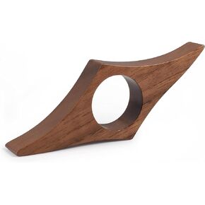Unusual Book Page Holder - Cool Novel Handmade Walnut Thumb Wood Book Holder - Useful Gifts for Reading (Walnut, Medium - 0.85")