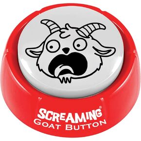 | Stress Relief Button | Funny Talking Button with a Goat Scream | Great Gift for Teachers