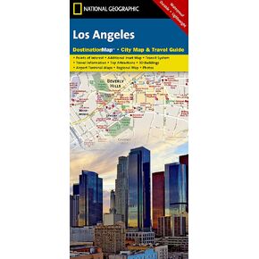Los Angeles Map (National Geographic Destination City Map)