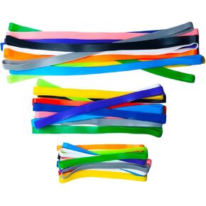 36 pcs 3 Sizes Large Silicone Rubber Bands Office Supplies Elastic Band Rubberbands Heavy Duty Big Rubber Bands Extra Large Rubber Bands Bulk Assorted Color