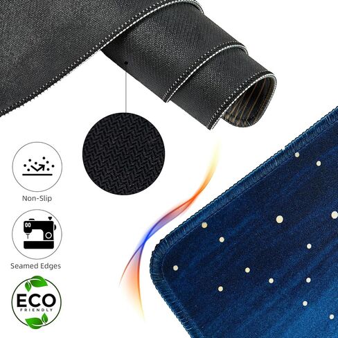 لوحة ماوس ألعاب كبيرة بموجات البحر اليابانية للمكتب، سجادة مكتب بحواف مدرزة، وسادة مكتب مقاومة للماء، قاعدة مطاطية غير قابلة للانزلاق، لوحة مفاتيح كمبيوتر مقاس 31.5 × 11.8 بوصة، لوحة ماوس كبيرة XL in Kuwait