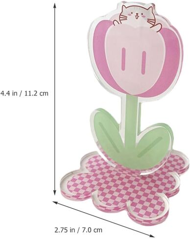 Cabilock 4pcs Photo Clip Note Clip Picture Fixing Clamps Memo Clip for Home Note Holder Photo Holder Clip Stand Simple Note Stand Memo Clips Photo Holders Acrylic Table Number Office Cute in Saudi Arabia