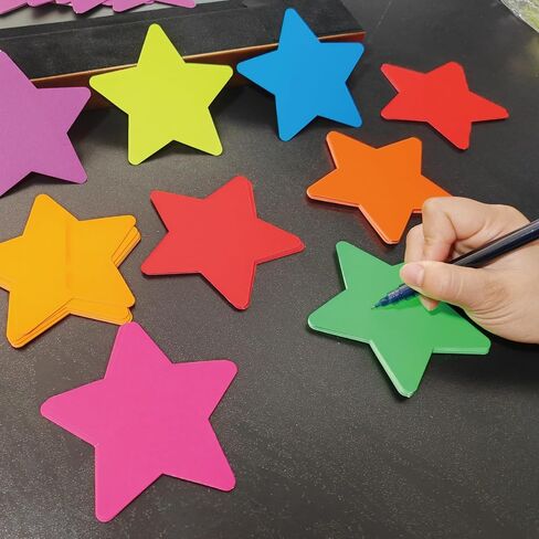 80 Pcs 6In Heart Shape Paper Cut-Outs for Arts & Crafts-Many Creative Uses-Valentine’s Day Activities Classroom Bulletin Board Decor Kids’ Love and Peace School Craft Projects in Kuwait