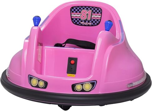 سيارة ممتص الصدمات Flybar FunPark 6V للأطفال الصغار، سيارة ممتصة للصدمات للأطفال، سيارة كهربائية للأطفال الصغار، سيارة ممتصة للصدمات للأطفال، للأعمار من 1.5 إلى 4 سنوات، أضواء LED، تدور 360 درجة، تدعم ما يصل إلى 66 رطلاً (بدون جهاز تحكم عن بعد) in Kuwait