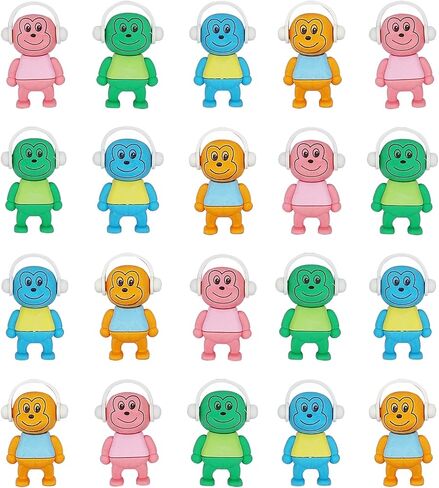 20PCS Children's Eraser, Mini Puzzle Pencil Eraser for Children's Game Award Party, Carnival and School Classroom Rewards Prizes(Owl) in Saudi Arabia