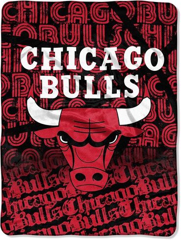 Officially Licensed NBA "Redux" Micro Raschel Throw Blanket, Multi Color, 46" x 60" in Saudi Arabia