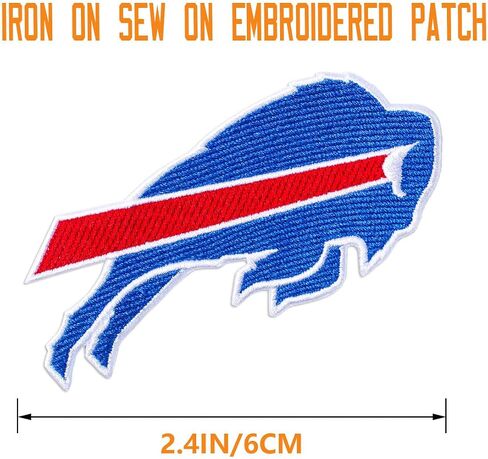 4Pcs Iron On Patches for Chiefs Clothing Sew On Embroidered Patch DIY Applique for Jeans, Jackets, Hats in Saudi Arabia