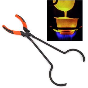 Metal Crucible Tongs, Crucible Tongs, Melting Crucible Tongs, Gold Silver Copper for Melting Casting Refining
