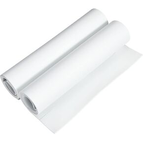 Bright Creations 2-Pack EVA Foam Rolls, 3mm Thick High-Density Formable White Foam Sheets for Crafts, Cosplay Costumes, DIY Armor and Halloween Decorations, 14 x 39-Inch