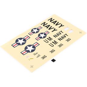 HobbyZone HBZ T 28 Trojan S Decal Set
