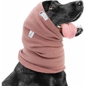 Nanaki Upgraded Dog Calming Hoodie Anxiety Relief, No Shake Ear Wraps for Dog, Soft Dog Hematoma Ear Wrap Anti-slip Dog Head Muffs Ear Protection Dog Head Cover Grooming Force Drying Bathing Fireworks