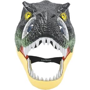 Lexibook, Dinosaur mask, Movable jaw, Realistic toy with roars and light effects, Easy to put on, RPDINO01